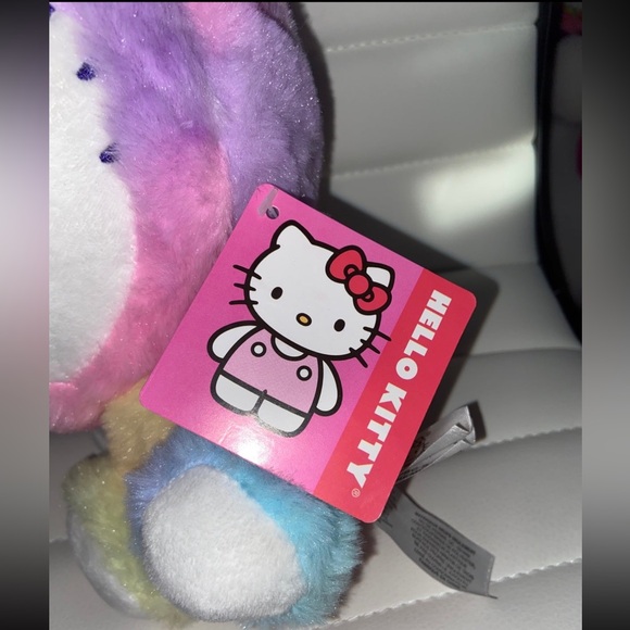 Sanrio Hello Kitty Rainbow Sherbet Costume 7" Plush Stuffed Girls Doll NWT - Picture 3 of 7